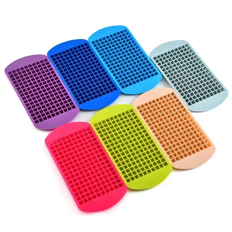 Silicone Ice Cube Tray Foldable Ice Mold