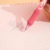4pcs Rose Love Mechanical Pencil Set Pink Romantic Press Type 0.5mm Refills Office School Student A7422 6