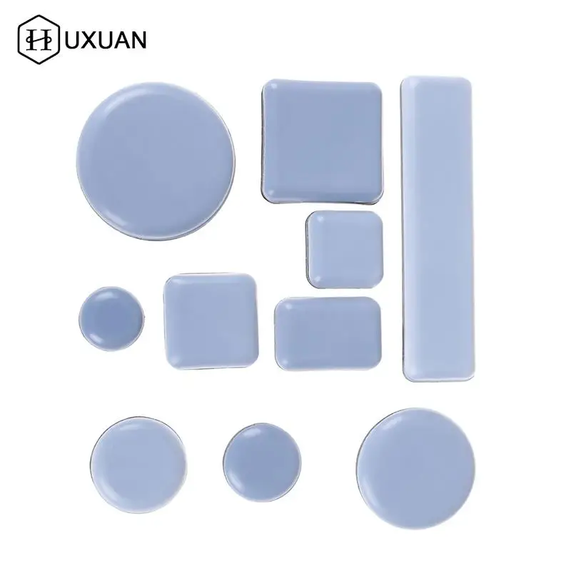 4pcs/6pcs/8pcs Slider Pad Furniture Table Bases Protector Coaster