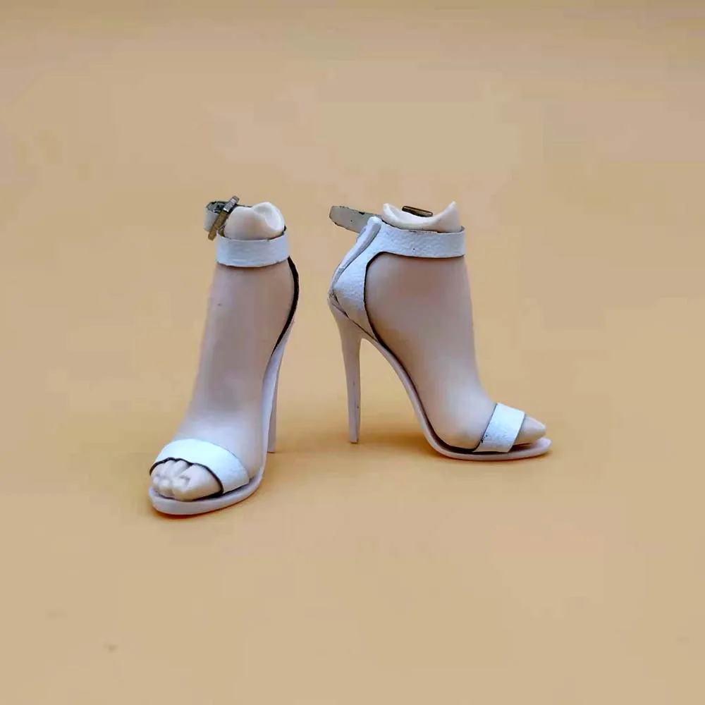 Figure 1/6 White Shoes | Shoes Model | Scale 1/6 | Doll Toys | Action ...