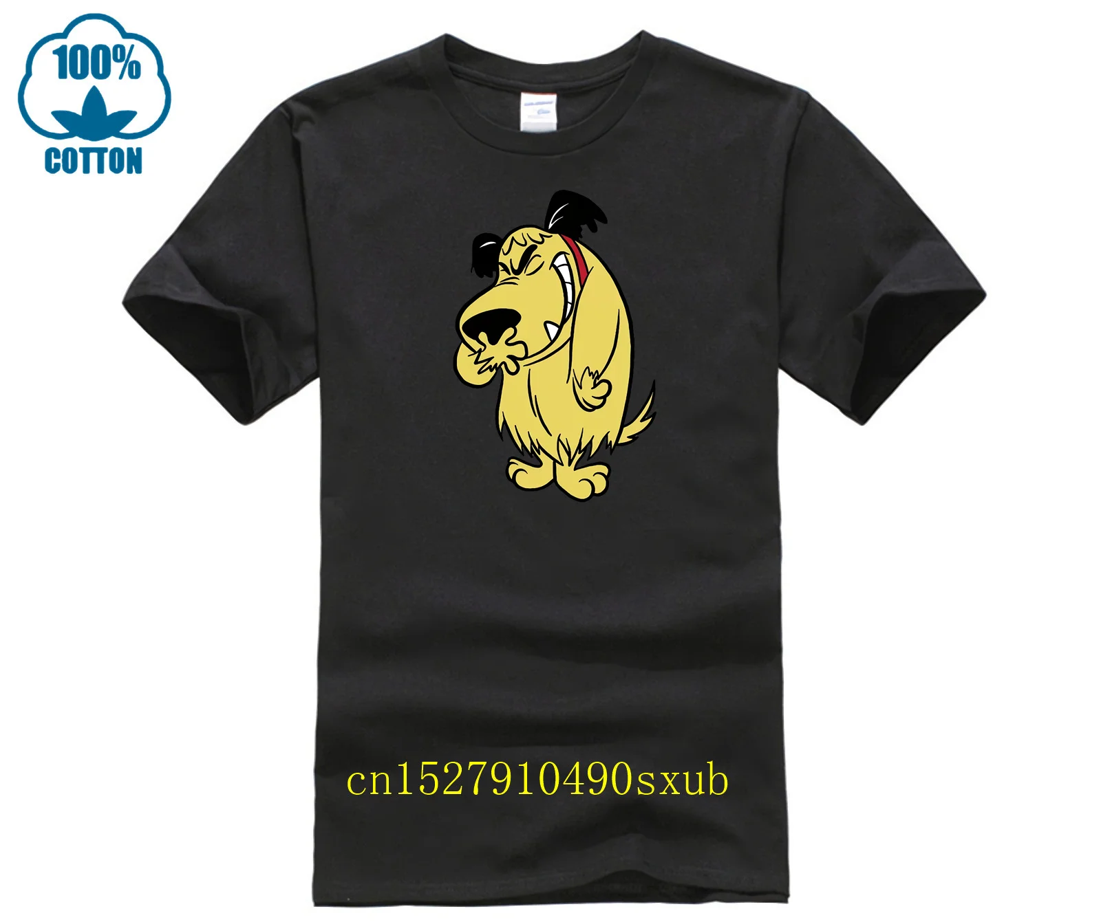 Maglietta Mutley Maglietta Mutley Cartone Animato Che Ride Ride Dog Humor Hihi Heehee Haha Fashion T Shirt