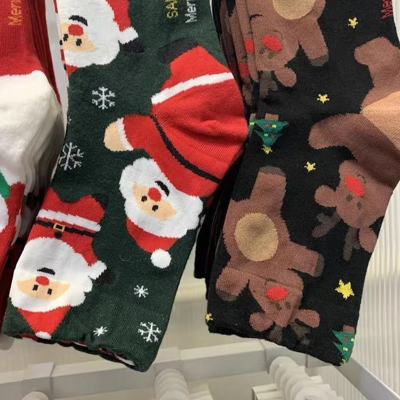 Christmas Cartoon Printed Socks 6