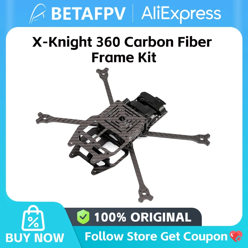 BETAFPV X-Knight 360 Carbon Fiber Frame Kit X-knight 360
