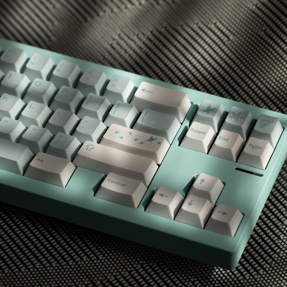 vento, Perfil cereja, Dye-sublimação, Gateron, Switches MX, 142 chaves