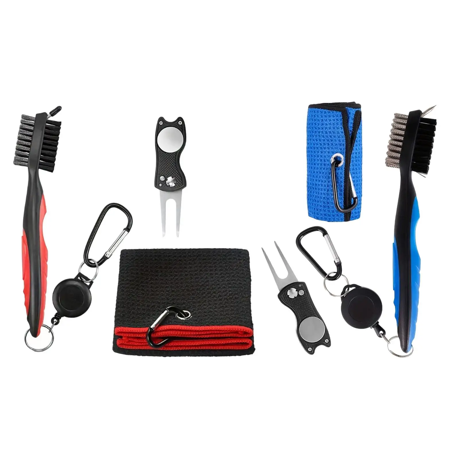 

Комплект для чистки 3x клюшек для гольфа, принадлежности для мешков для гольфа, щетка для чистки клюшек для игры для женщин и мужчин, для спорта на открытом воздухе, клюшки для гольфа