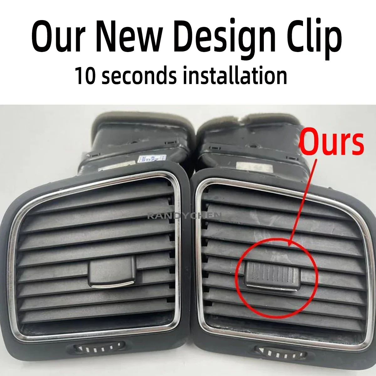 Tapa De Panel Para Calefacción De Coche - Compatible Con VW Sharan/Seat Alhambra (2011-2023)