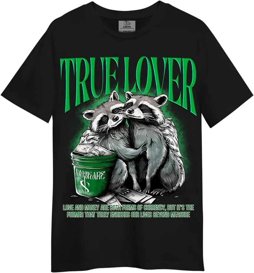 

Raccoon Real Lover Shirt, 5 Lucky Green T-Shirt, To Match Sneaker Lucky Green 5s Hoodie, Sweatshirt 0103 NMP