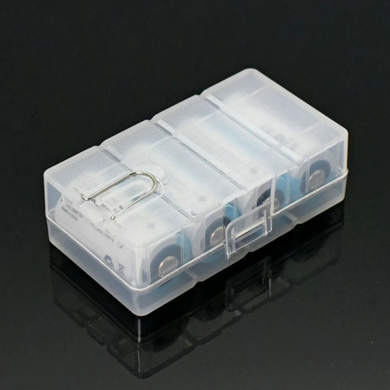 CR123 16340 Battery Case Durability Portable AntiShock Storage Box for 16340/CR123 Battery Holder for Travel Outdoor Use