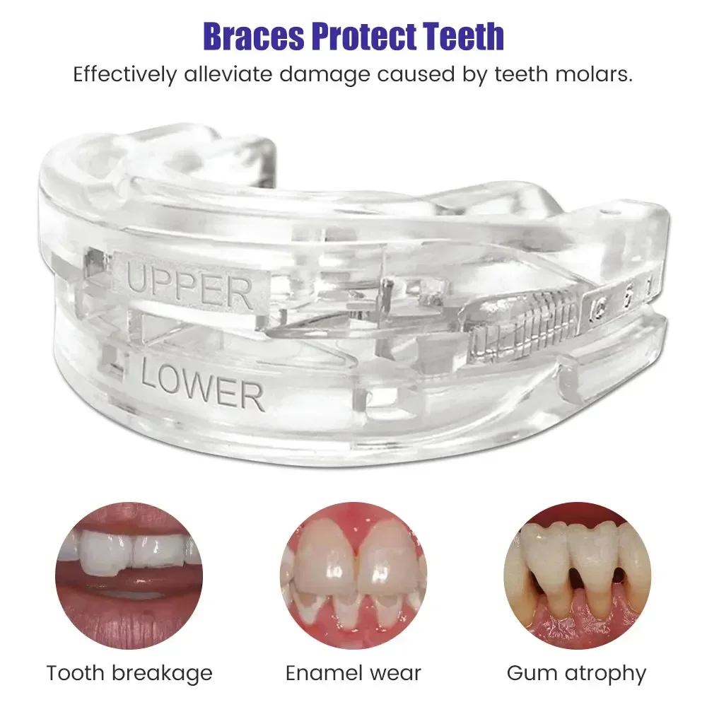 Mouthpiece Anti Snore Mouth Guard Silicone Stop Snoring Bruxism Sleeping Aid Apnea Guard Teeth Snoring Stop Snore Oral Device