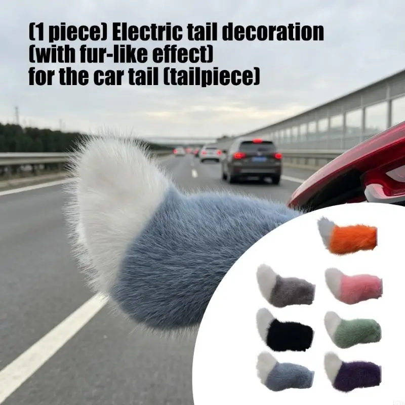 Accessorio per auto realistico con coda animale con telecomando wireless e USB ricaricabile per decorazione del veicolo - immagine 5