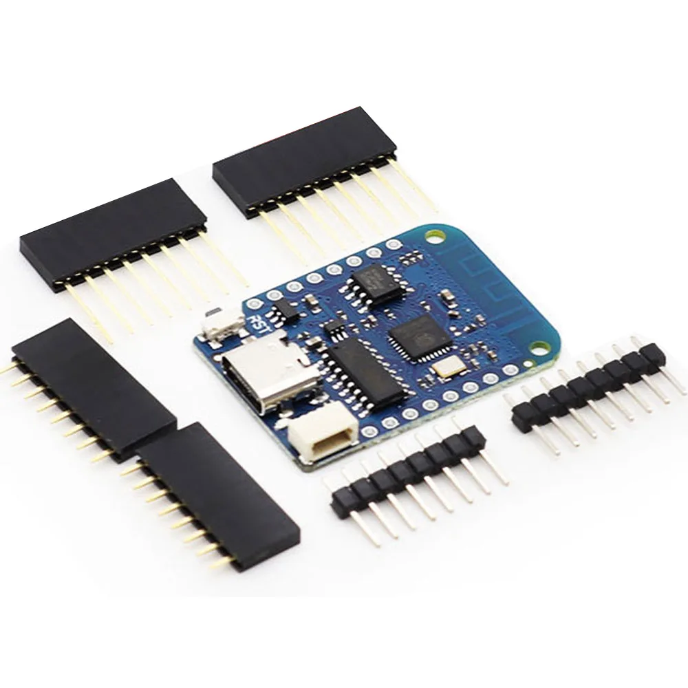 

WEMOS D1 Mini V4.0.0 TYPE-C WIFI Internet of Things Develop Board Based ESP8266 4MB MicroPython Nodemcu Compatible with Arduino