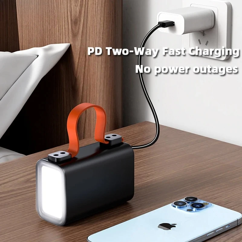 30000mAh Large Capacity Power Bank Portable USB C 100W Fast Charging Mobile External Battery For iPhone 16 Xiaomi Samsung Laptop 6