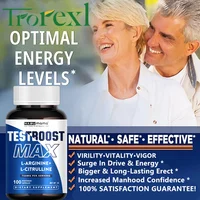 แคปซูล L-Arginine พร้อม L-Citrulline- 100 Count - แคปซูลมังสวิรัติ, Non-GMO สําหรับ VIRILITY·VITALITY·VIGOR, ความอดทนและ Erect 2