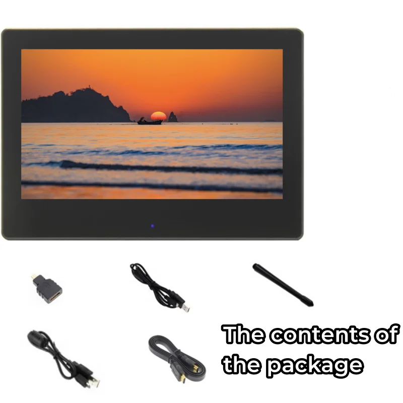 7 inch HDMI 1024*600 IPS Capacitive Touch Scree Display-S For Raspberry Pi 3B+/4B Computer monitor