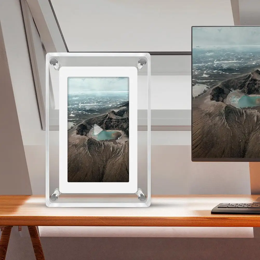 7InchAcrylicDigitalPhotoFrameIPSScreenVerticalHD1080PDisplay