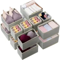 16 Pack Drawer Organizer Clothes, Dresser Drawer Organizers for Clothing Fabric Foldable Closet Organizers and Storage Bins 1