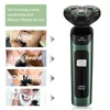 Electric Shaver LCD Digital Display Three-head Floating 4 In 1 Razor Rechargeable Smart Razor Waterproof Shaver Type-C charge 3