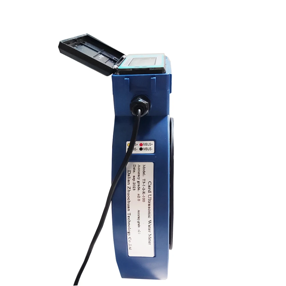Ultrasonic Water Meter DN50 DN65 DN80 DN100 Water Liquid Pipeline Ultrasonic Flow Meter RS485 Communication Remote