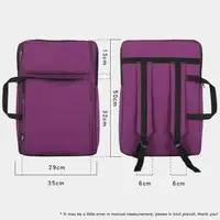 Multi Colors A3 Drawing Board Bag Backpack A3 Art Bag For Drawing Art Supply Storage Kids Drawing Bag Art Portfolio Case 2