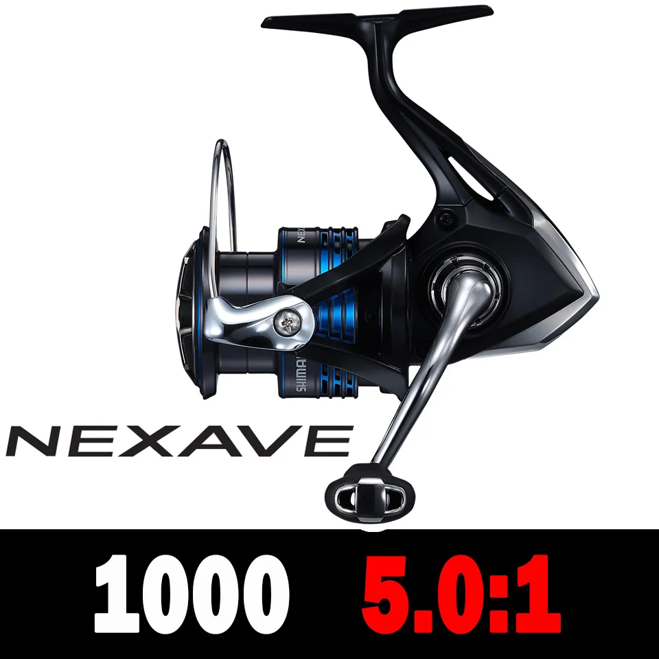 NEW SHIMANO NEXAVE Fishing Reel 5.0:1/5.2:1/5.8:1/6.2:1 3+1BB 1000