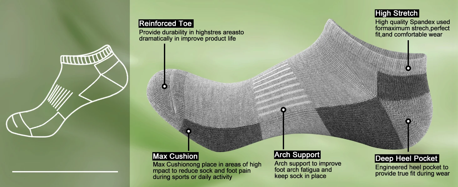 mens ankle socks