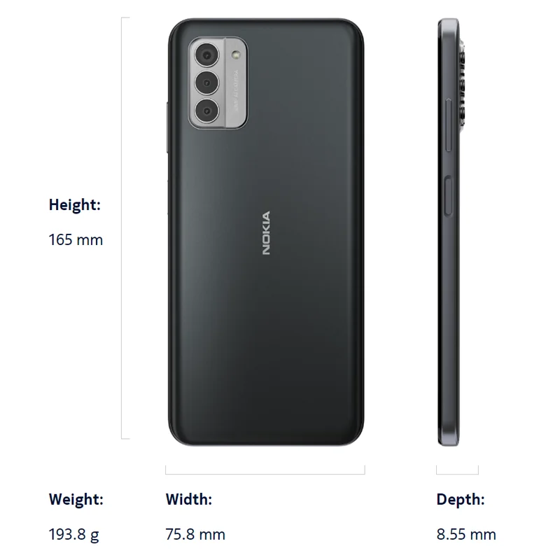 Original Global Version Nokia G42 4GB 128GB Snapdragon 480+ 5G NFC Android 13 90Hz Refresh 6.56 Inch 5000mAh 50MP Triple Camera