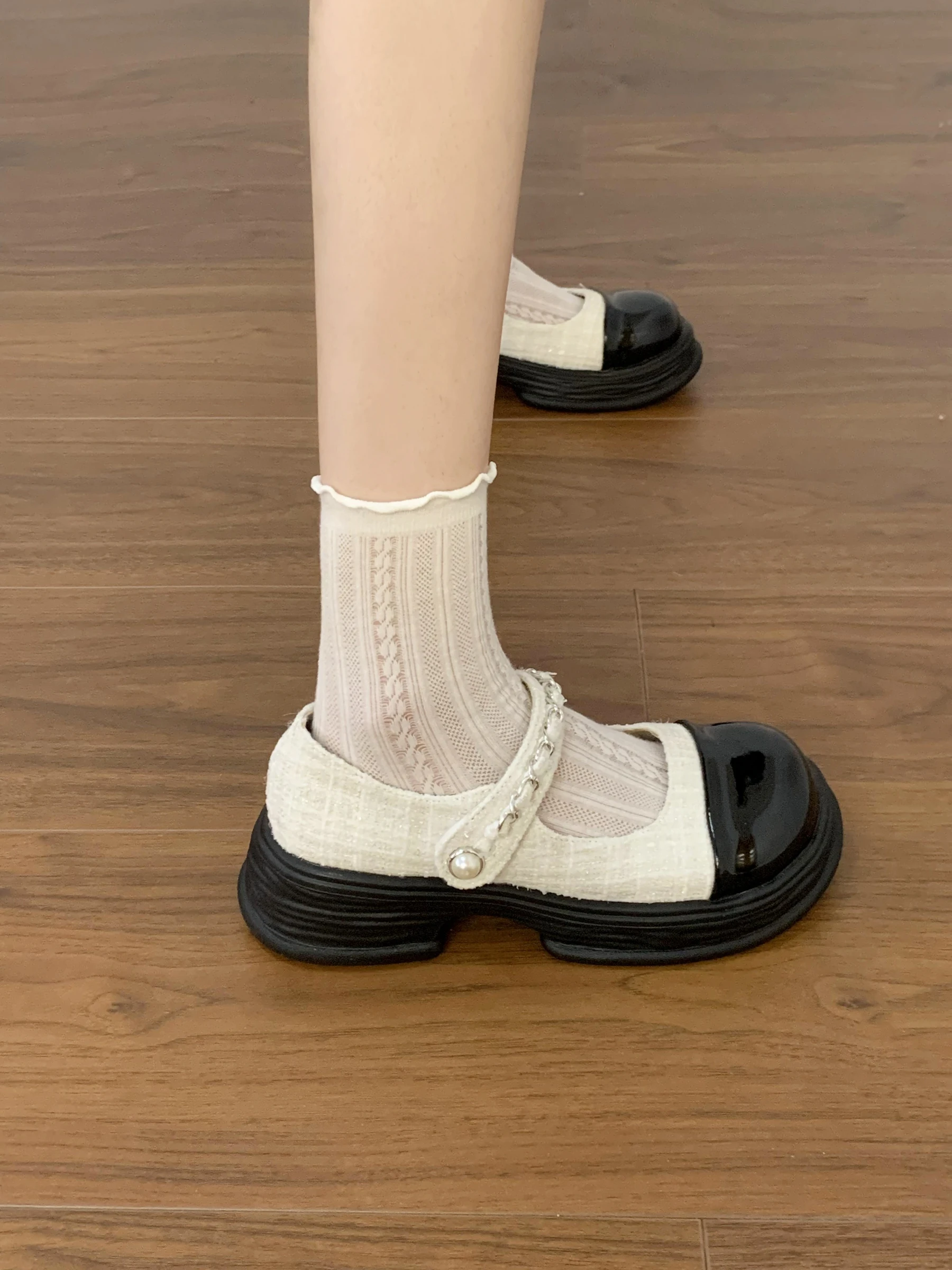 

Туфли-оксфорды женские на платформе, туфли на плоской подошве, круглый носок, высокий каблук, классические, кожаные, простые, в римском стиле, с резиновой подошвой, Туфли Мэри, лето