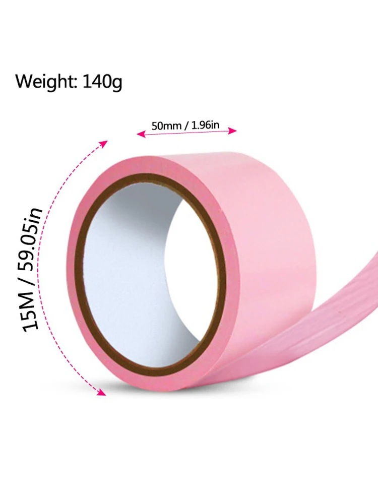 Sex Toys Bondage Tape BDSM Fetish Slave Harness Body Restraint Electrostatic Belt Provocative Alternative Tied Self Adhesive