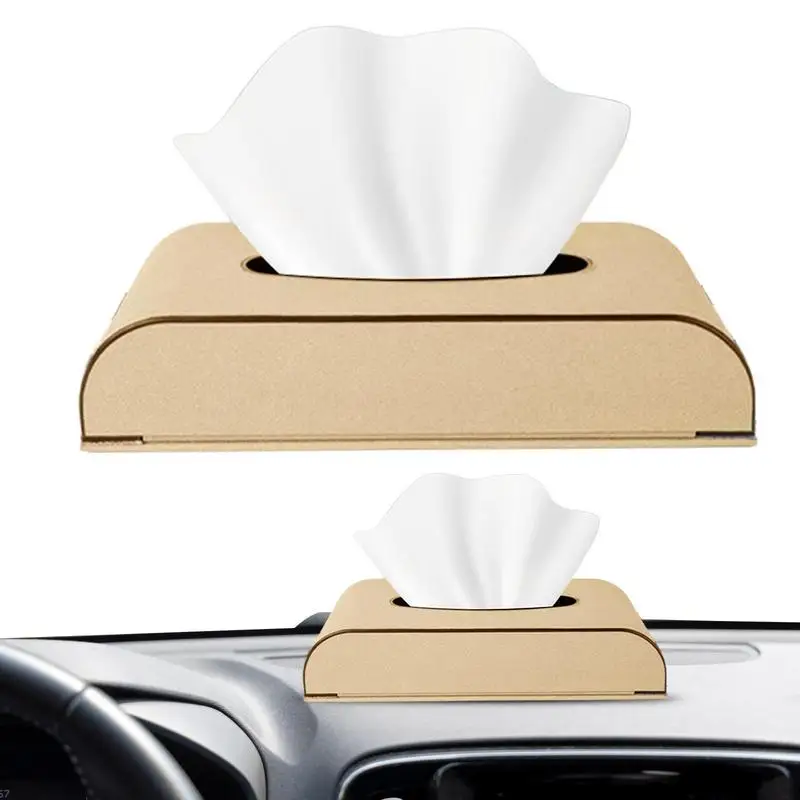 

Armrest Tissue Box Car Auto Tissue Box Holder Wear-resistant Dashboard Box Portable Center Console Box Auto Tissue Holder Home