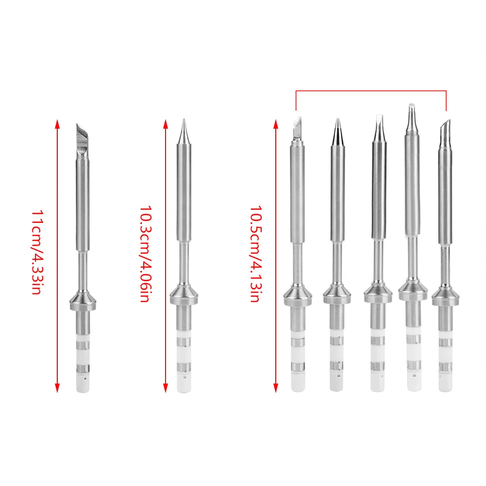 Mini Stainless Steel Soldering Iron Tips Replacement for TS100 7 Types soldering iron soldering iron tips solder iron kit