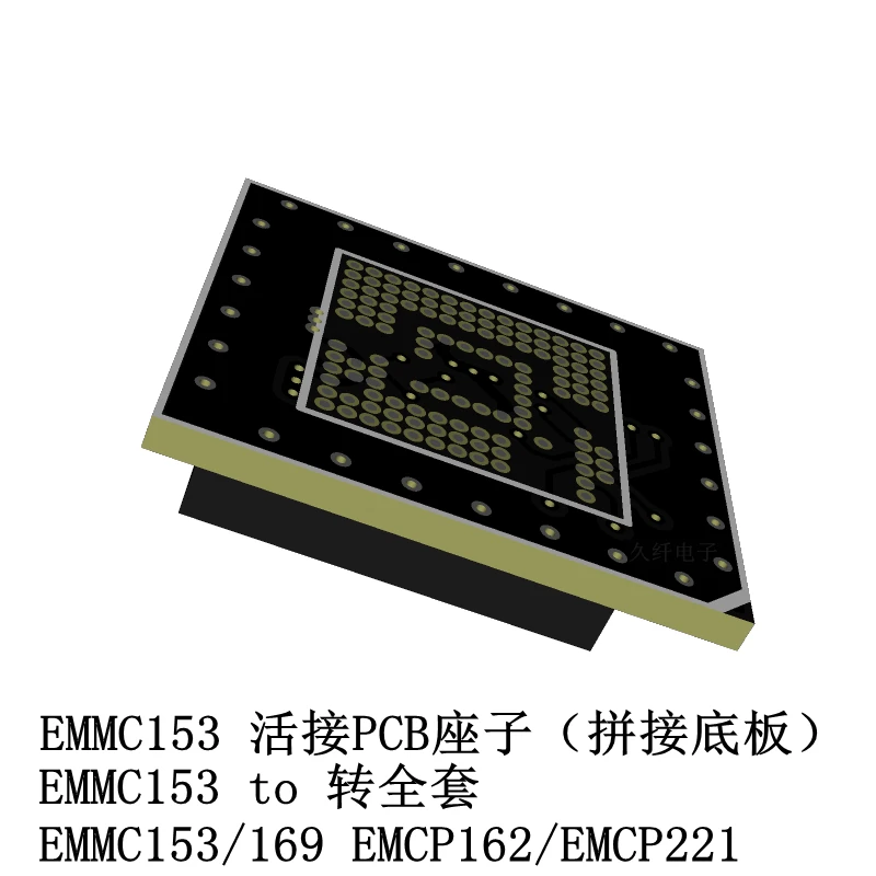 EMMC153 Live PCB Holder Plug-in Holder to EMMC153/169 EMCP221/162 Set ...