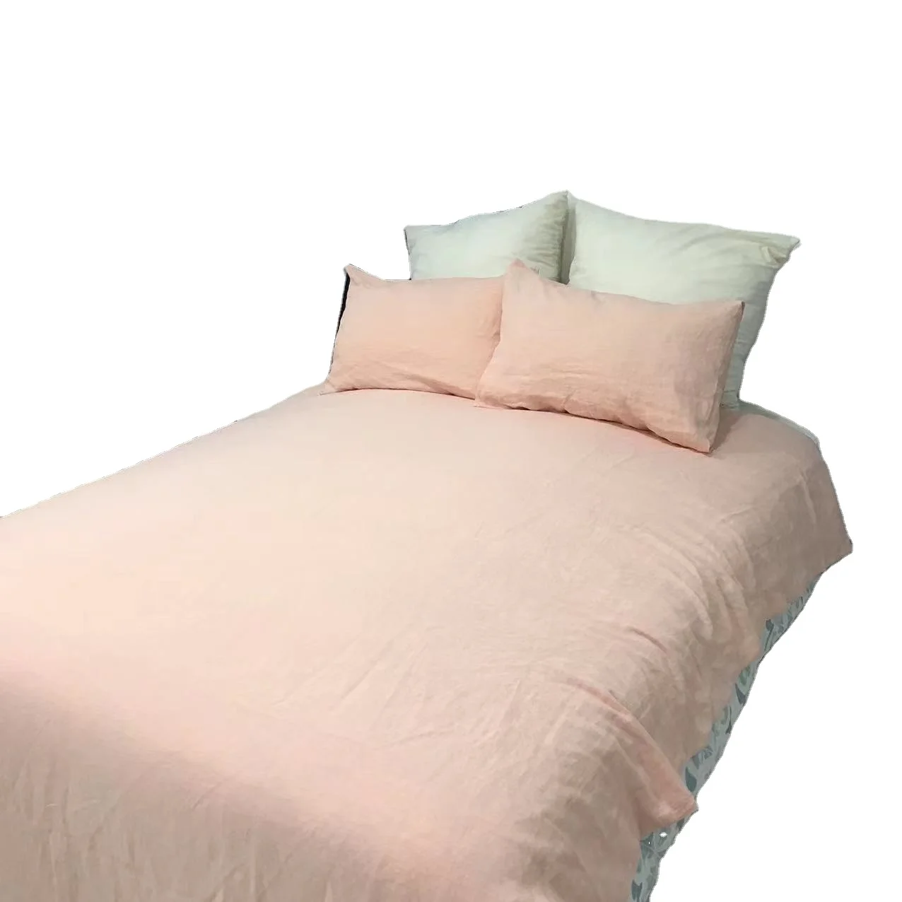

French Linen bedding set duvet set yarn dyed linen