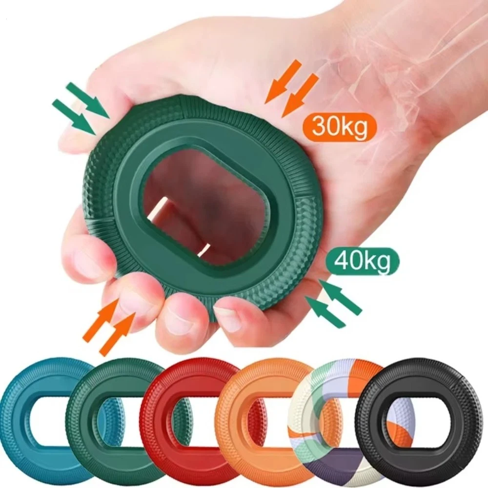 Silicone Finger Gripper and Resistance Band for Hand and Wrist Strengthening