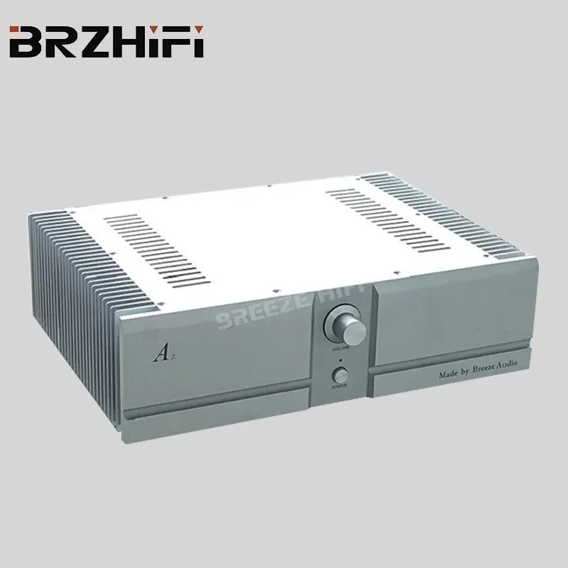 

BREEZE BZ4312A2 Double Radiator Aluminum Case Class A Power Amplifier Chassis Electronic Instrument Enclosure