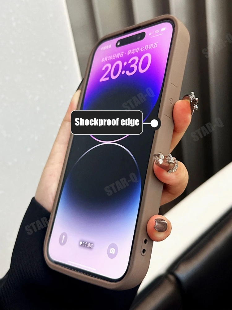 Matte Soft Silicone Airbag Shockproof Back Cover for Xiaomi Mi 11 Lite 5G Ne & 11i