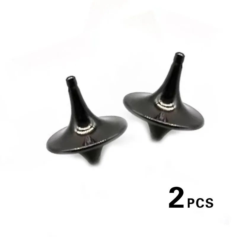 Metal Gyro Hand Spinning Top Fingertips Small Cyclone Gyroscope Fidget Toys For Children Gifts 2PCS