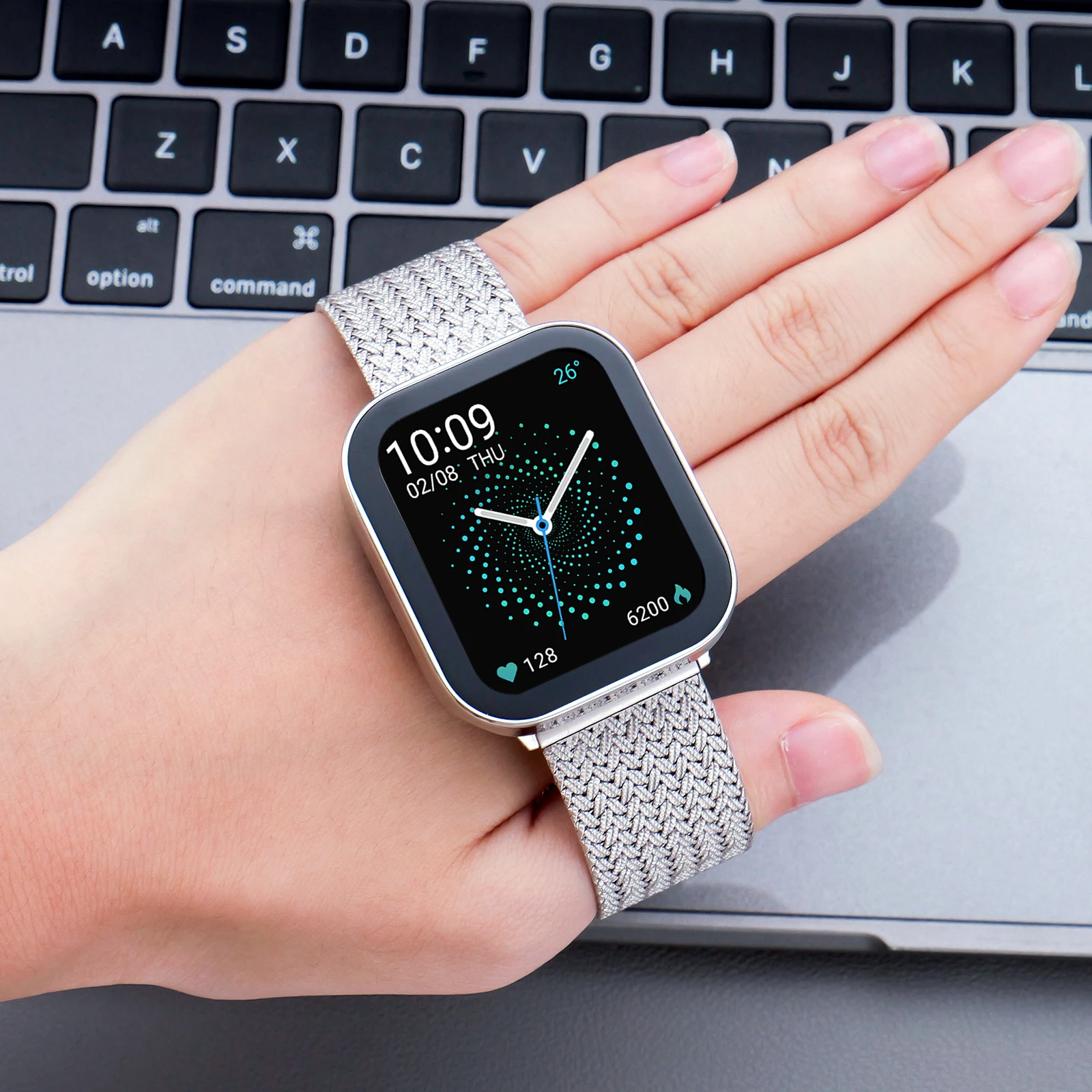 Premium Metal Bracelet Strap for Apple Watch - Sleek and Stylish Watchband for Men
