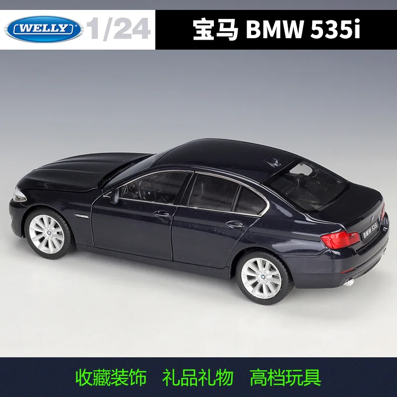 Welly 1:24 Bmw Bmw 535i 535 I Car Simulation Alloy Model Toy