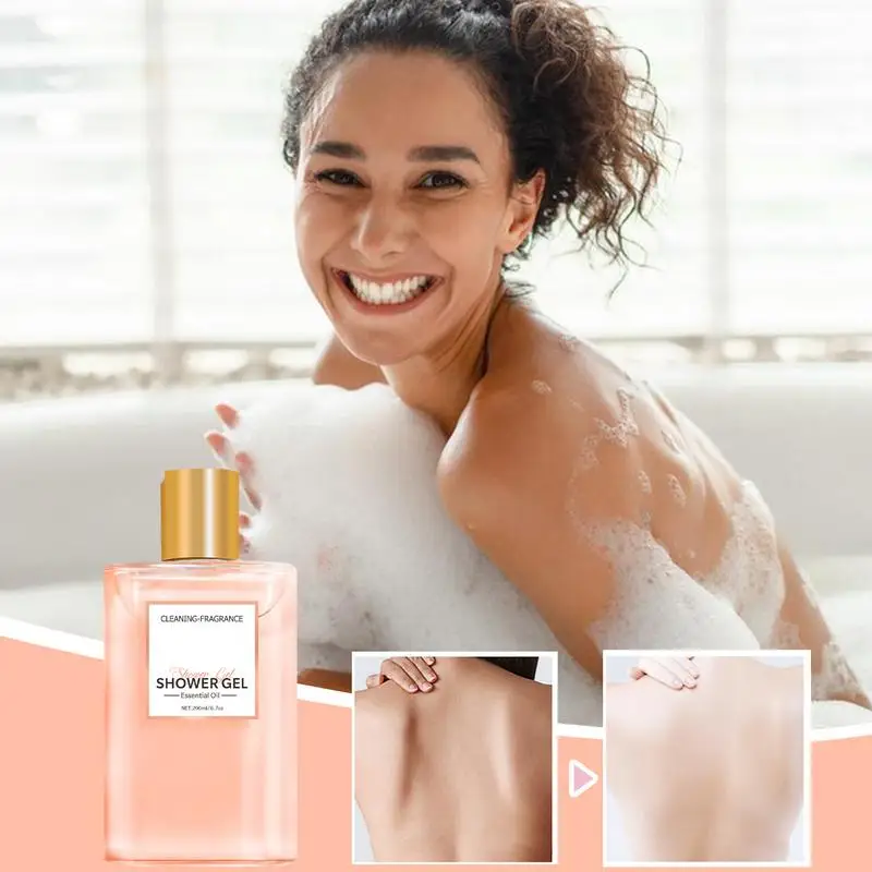 1pcs Elegant Fragrance Shower Gel Deep Nourishing Hydrating Body Lotion Autumn And Winter Necessary Moisturizing Skin Care Gift