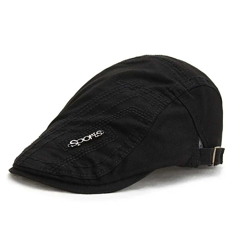 Summer Outdoor Sports Berets Caps For Men Women Casual Peaked Caps letter embroidery Sun Hats Casquette Cap Peaky Blinders casual hat beret hat