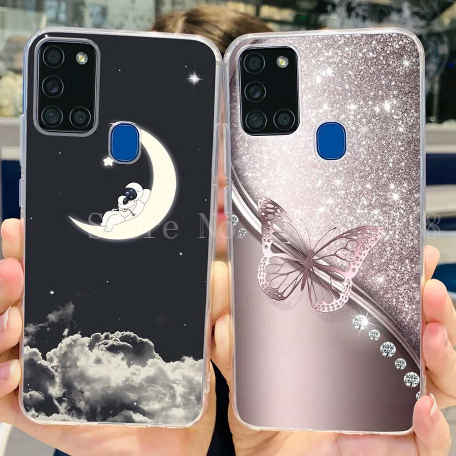 Stylish Painted Soft Slim Phone Case with Bumper