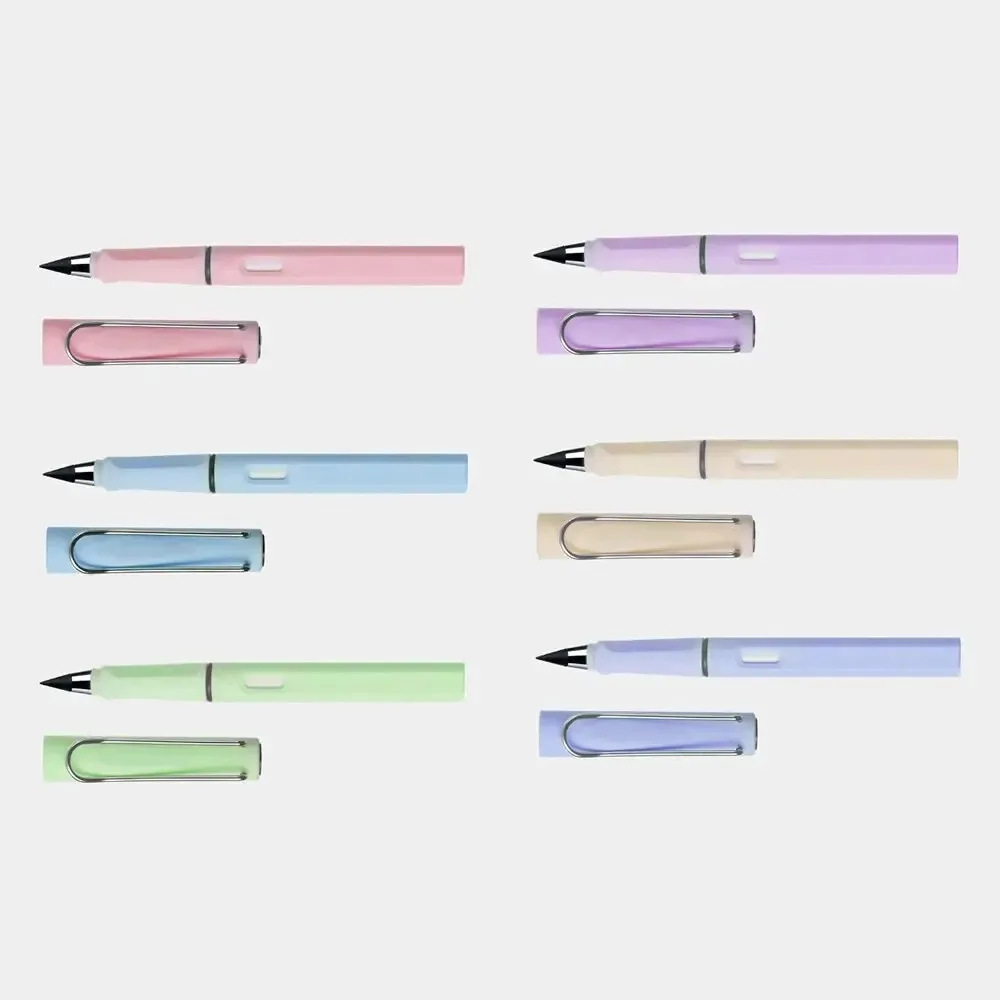 1Pc Eternal Pencil Unlimited Writing No Ink Pen Pencils For Writing Art Sketch Stationery Kawaii Pen School Supplies 4