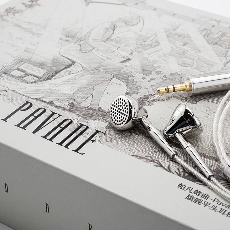 MOONDROP PAVANE flat-headed earbuds Generation DLC DomeComposite