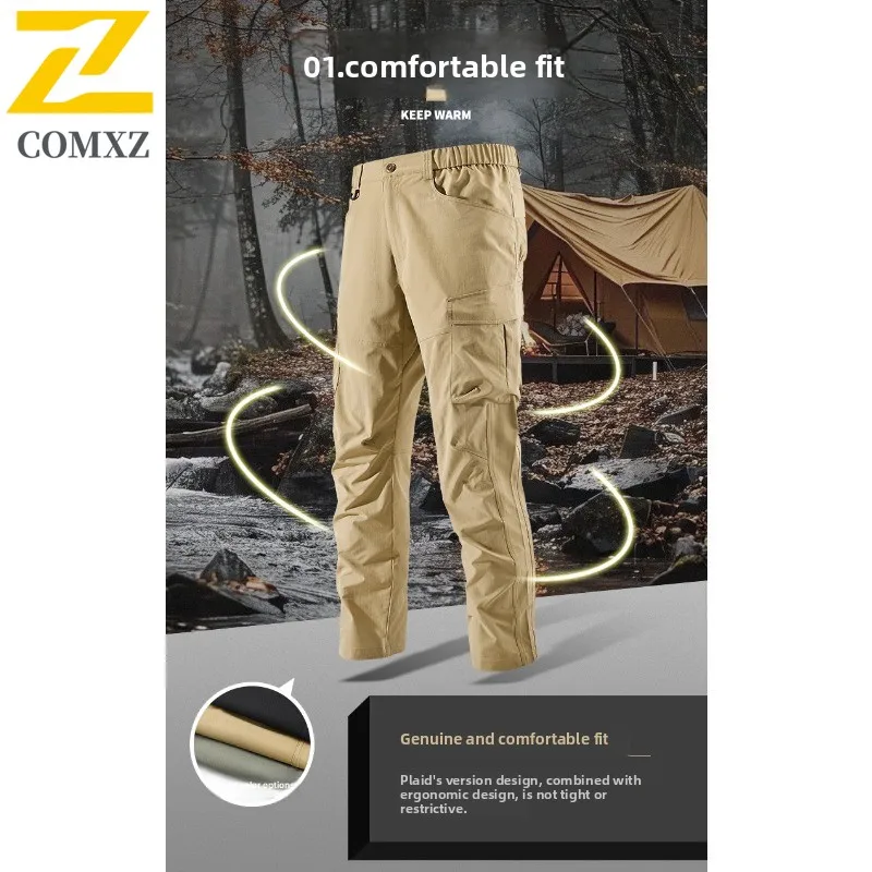 EIAO Men's Tactical Cargo Pants  Lightweight Quick-Dry Hiking Trousers with Multi-Pockets for Outdoo Urban Wear Sportswear 2025