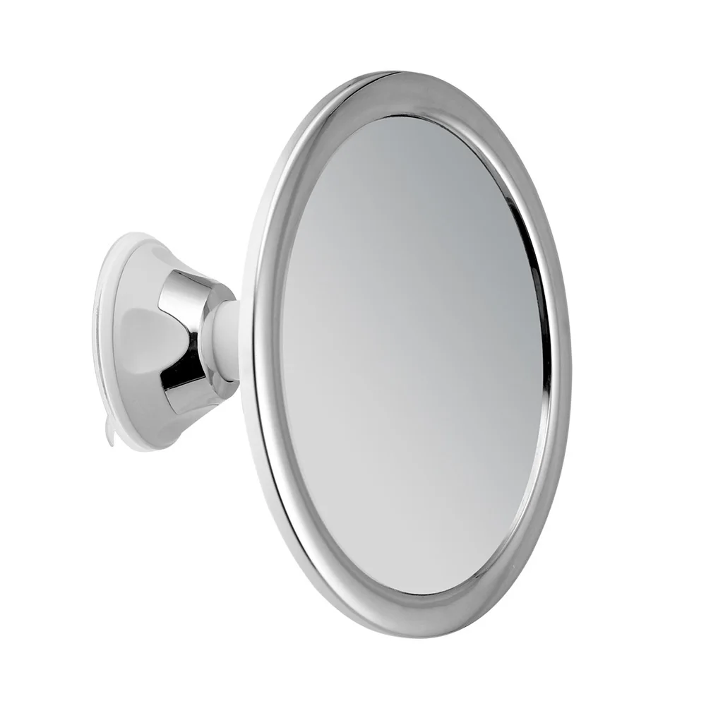 360° Rotates Fogless Makeup Mirror With Holder Suction Cup Shower Shave Round Mirrors Bathroom Washroom Beauty Mirrors 4