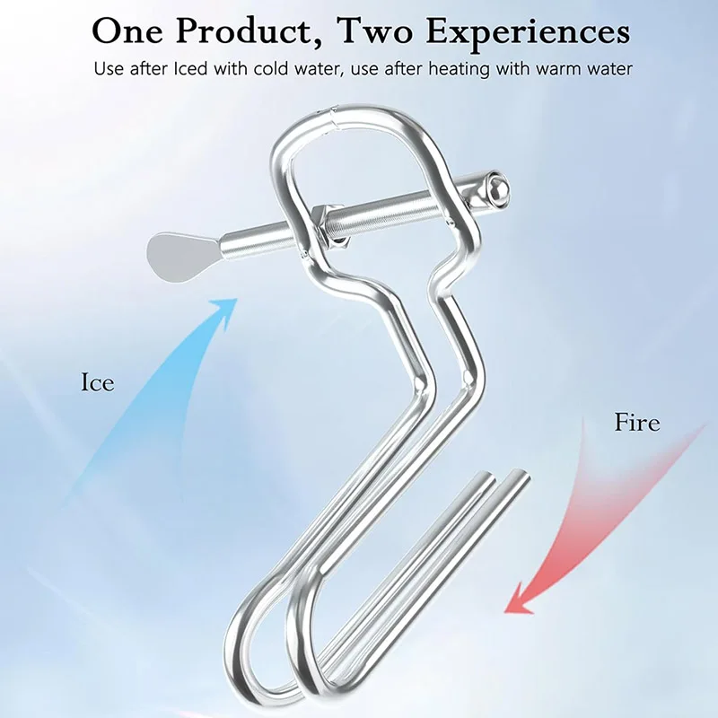Adjustable Butt Plug Analexpander Anal Expander Personal Wand Massager Stainless Steel Material Plugs BDSM SM Adult Sex Toys