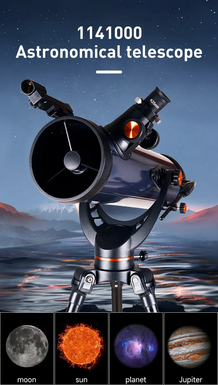 S71ad7fbe3d5849209121716cf1770861d Duży kaliber profesjonalna lornetka teleskop astronomiczny odbijająca monokularowy