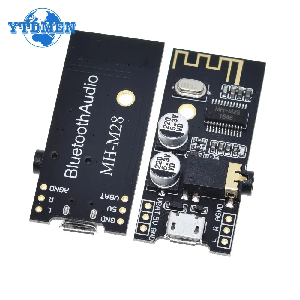 1PCS MH-MX8 Bluetooth 4.2 Audio Modul Verlustfreie Stereo MP3 Decoder Board 5V DIY Refit Lautsprecher Hohe Fidelity HIFI