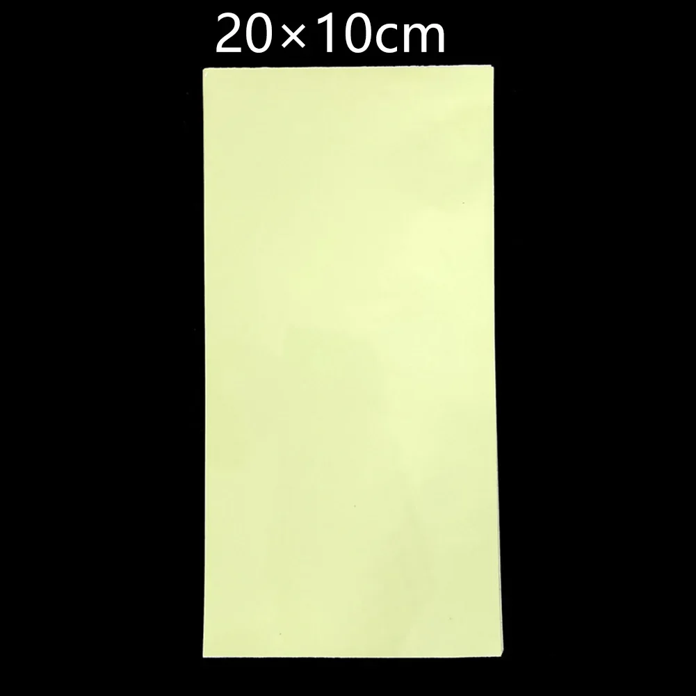

5pcs Luminous Bait Sticker 20x10cm Sea Fishing Luminous Stickers DIY Fake Bait Lure Tape Fish Lure Accessories
