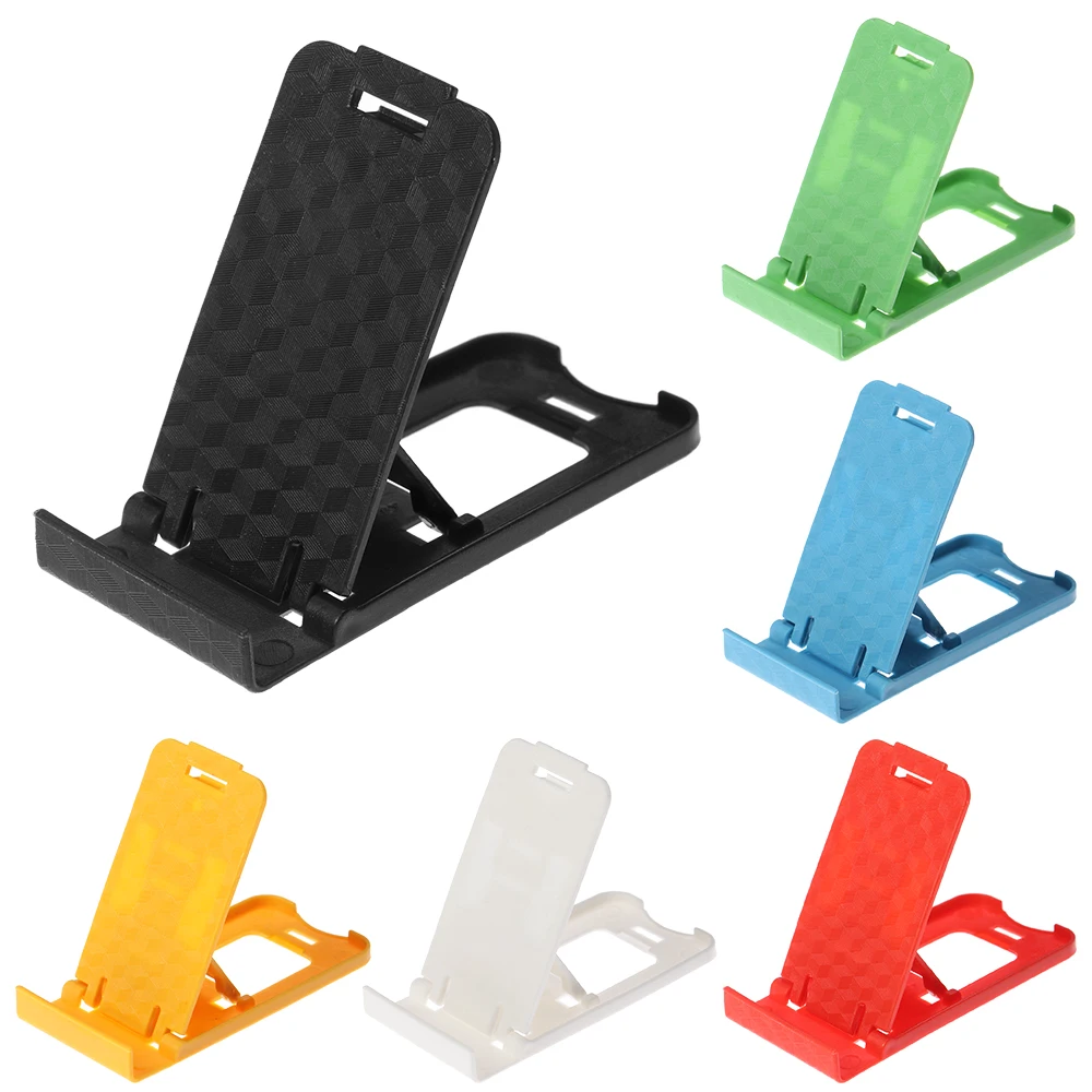 Supporto Per Cellulare Regolabile Mini Supporto Per Cellulare Pieghevole In Plastica Universale Per Iphone Samsung Huawei Xiaomi